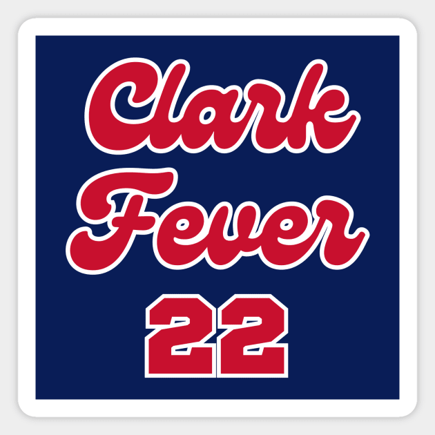 Caitlin Clark Indiana Fever 22 Iowa Magnet by Shine Threads